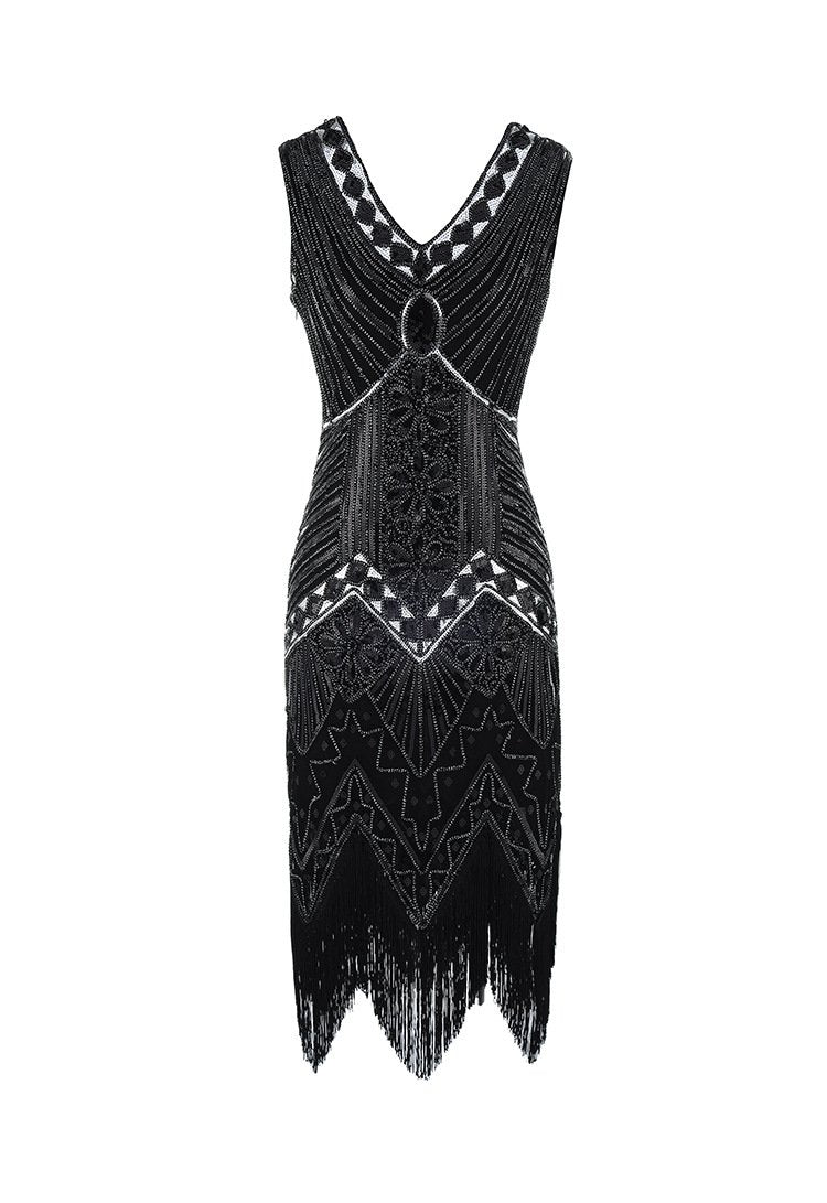 Sequined Hand Knit Dress