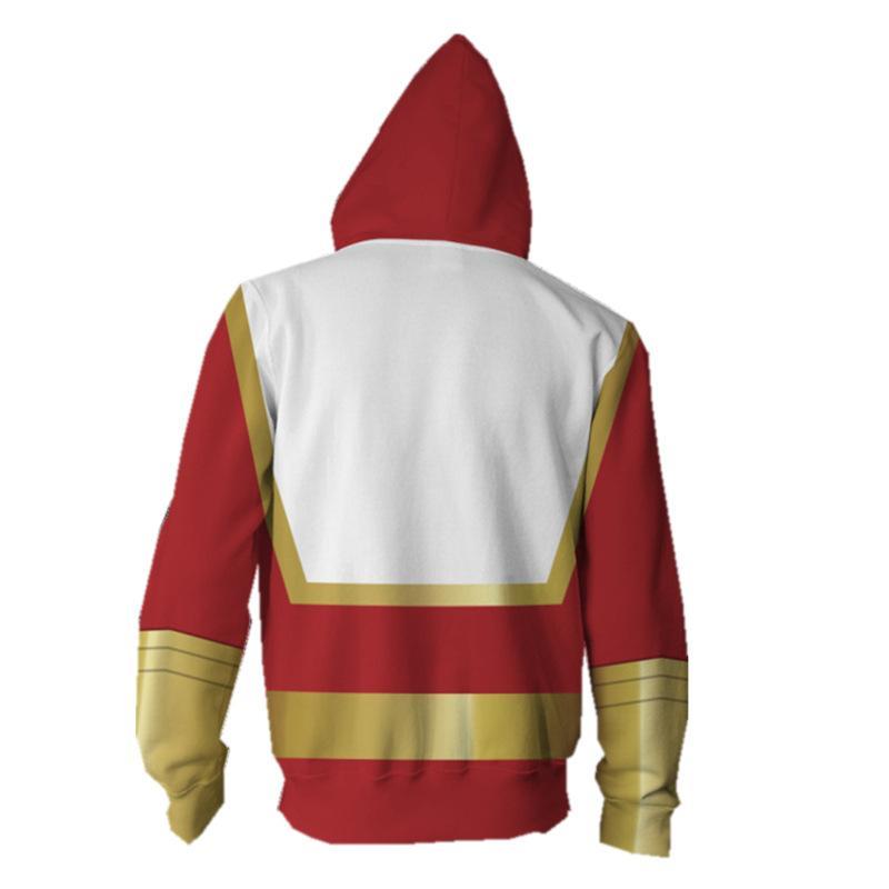 Shazam Billy Baston Zip Up Hoodie CSP901