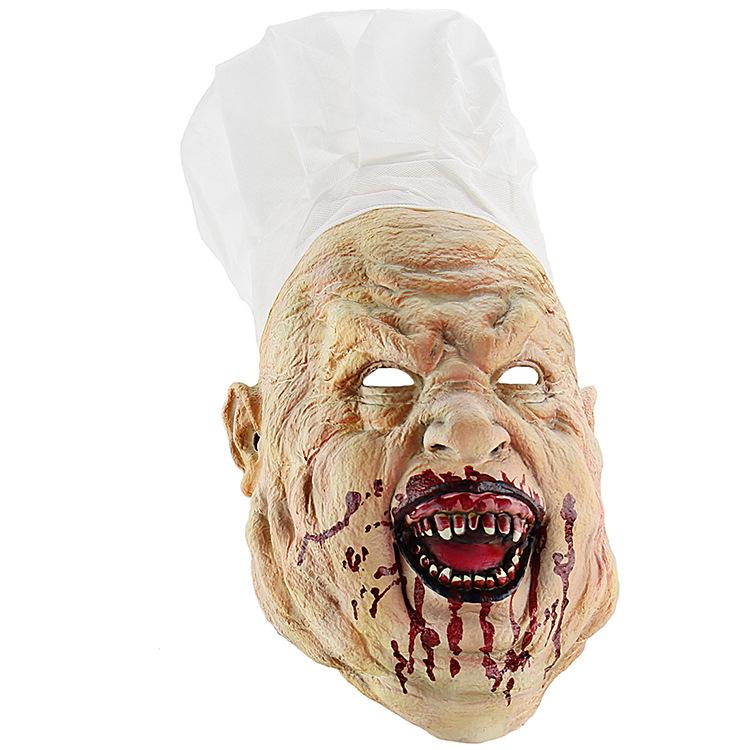 Mad Chef Halloween Party Mask Vampire Latex Masks