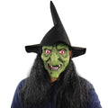 Witch Halloween Party Mask Sorcerer Latex Masks