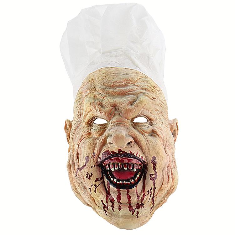 Mad Chef Halloween Party Mask Vampire Latex Masks