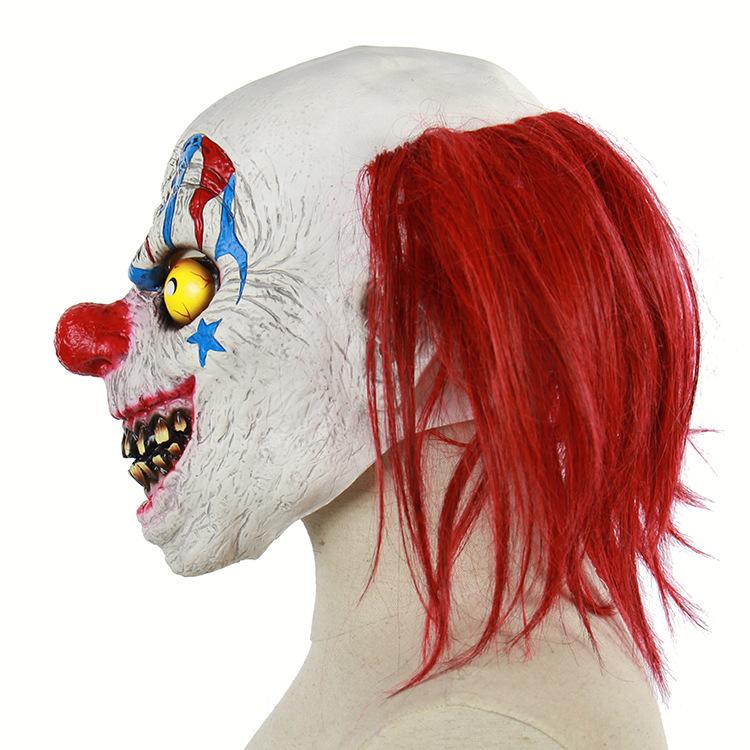 Halloween Party Joker Mask Circus Clown Latex Masks