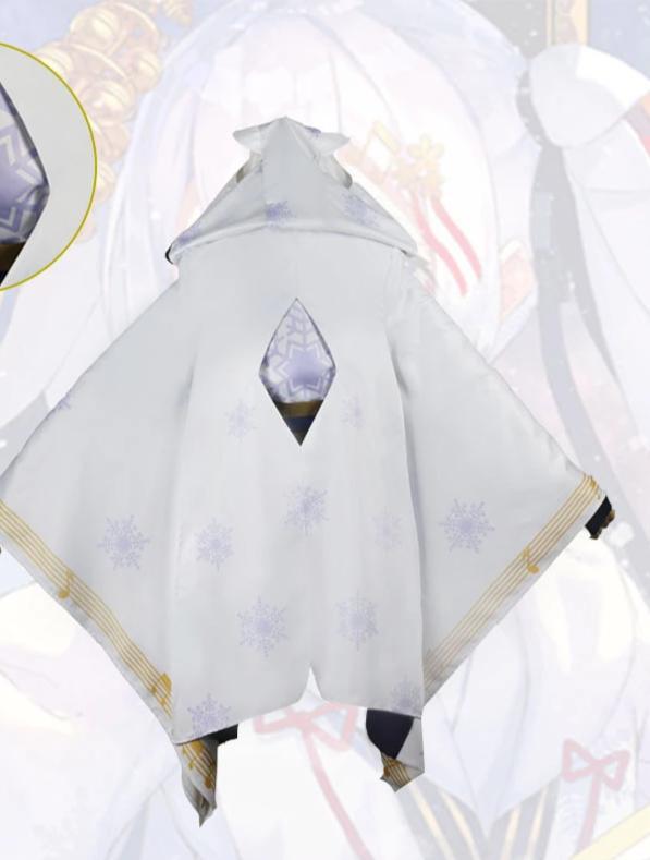 Vocaloid Yuki Miku Costume Anime Girls Costume