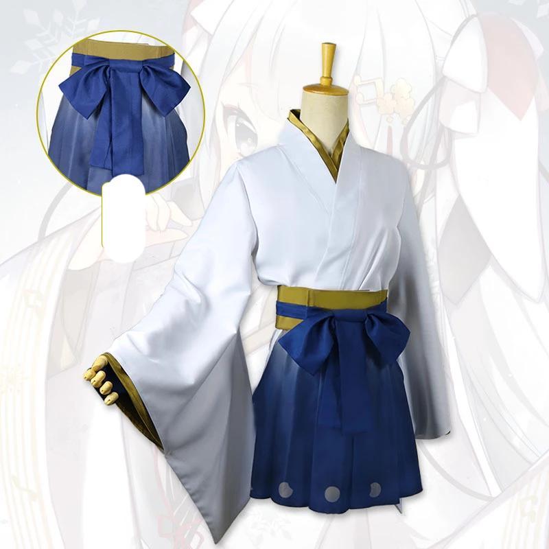 Vocaloid Yuki Miku Costume Anime Girls Costume