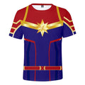 Captain Marvel T-Shirt - Carol Danvers Graphic T-Shirt CSOS922
