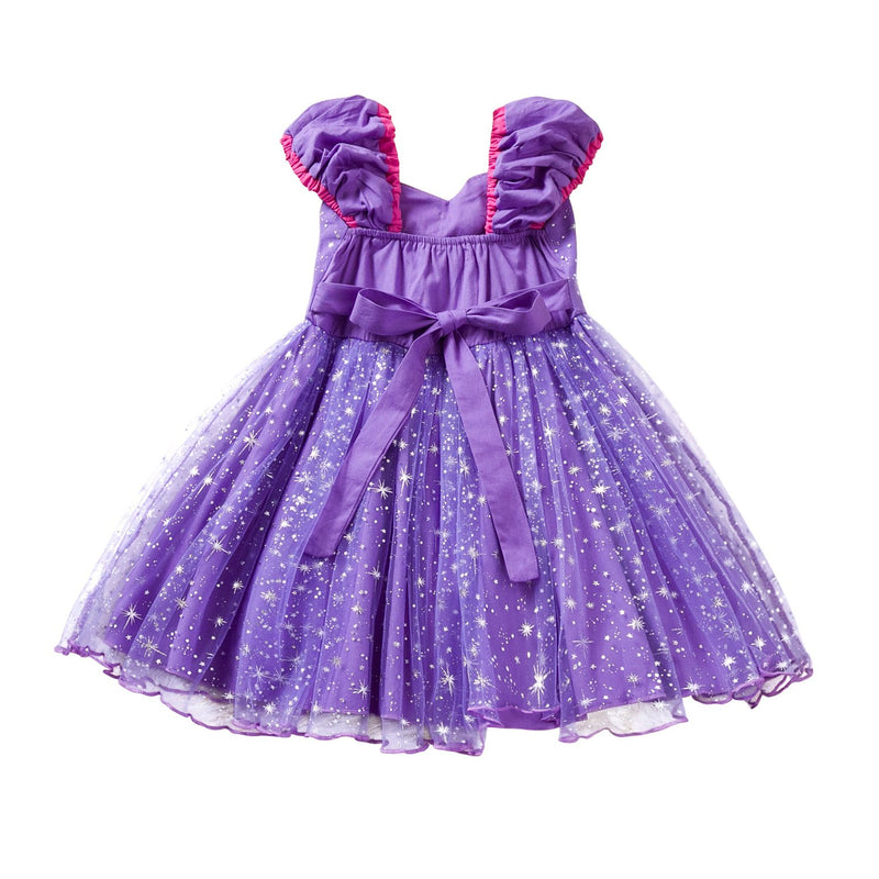 Sophia Rapunzel Girl Skirt Girl With Purple Dress