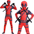 Deadpool Death Servant Cosplay Tights Halloween Costume Jumpsuit