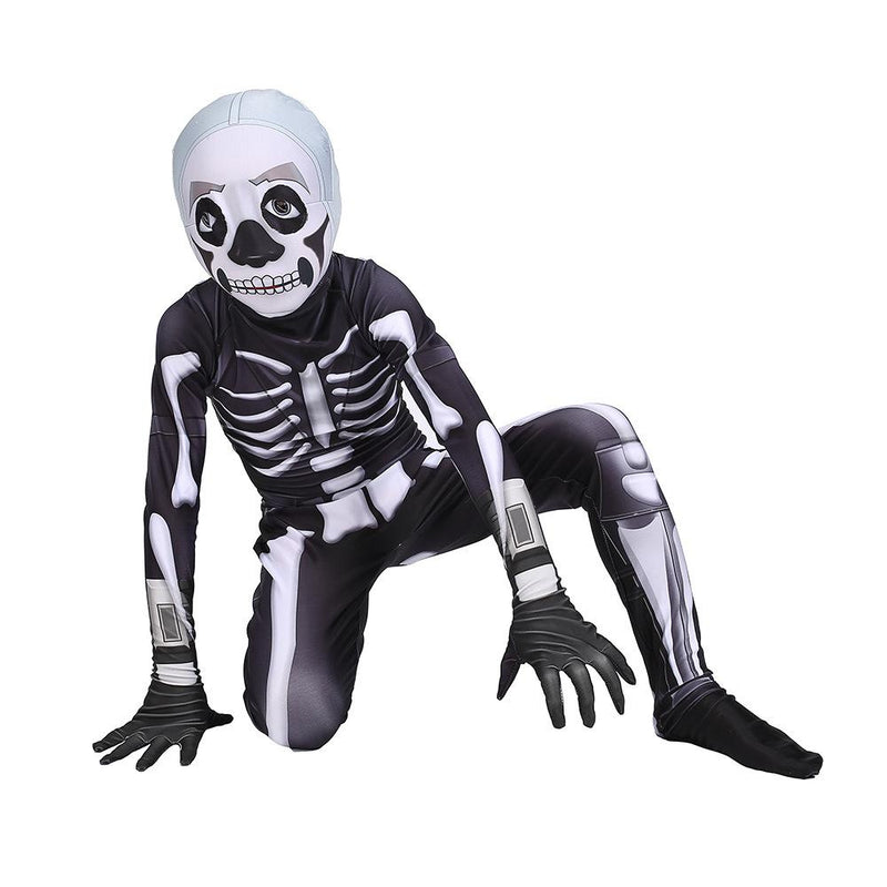 Fortress Night Ghost Head Halloween Cosplay Tights