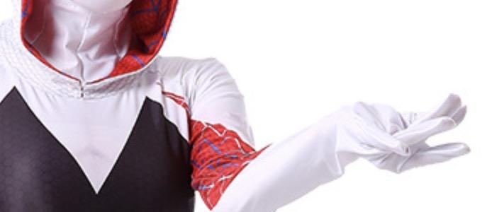 Spider Gwen Jumpsuit Venom Cosplay Costume For Women And Girls Halloween