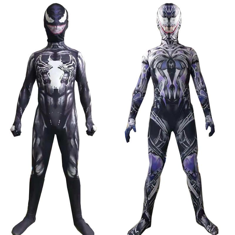 Venom Cosplay Costume Adult Kid Cos Tights