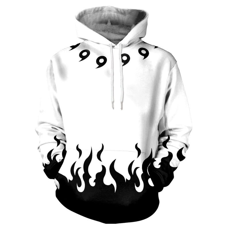 Naruto 3D hoodie anime Costume Naruto and Sasuke sweatshirt