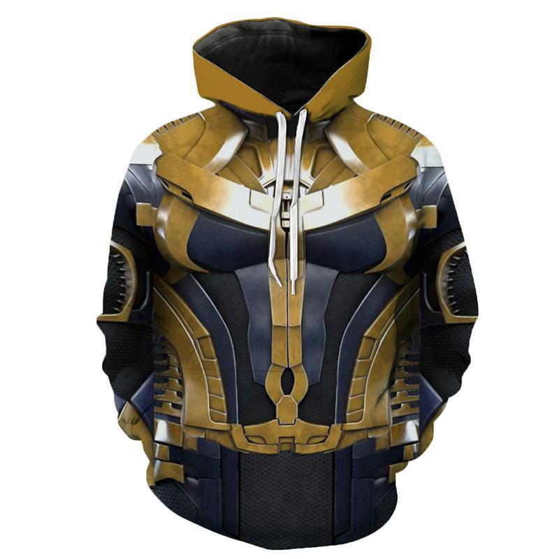 The Avengers Endgame Thanos Pullover Hoodie CSP800