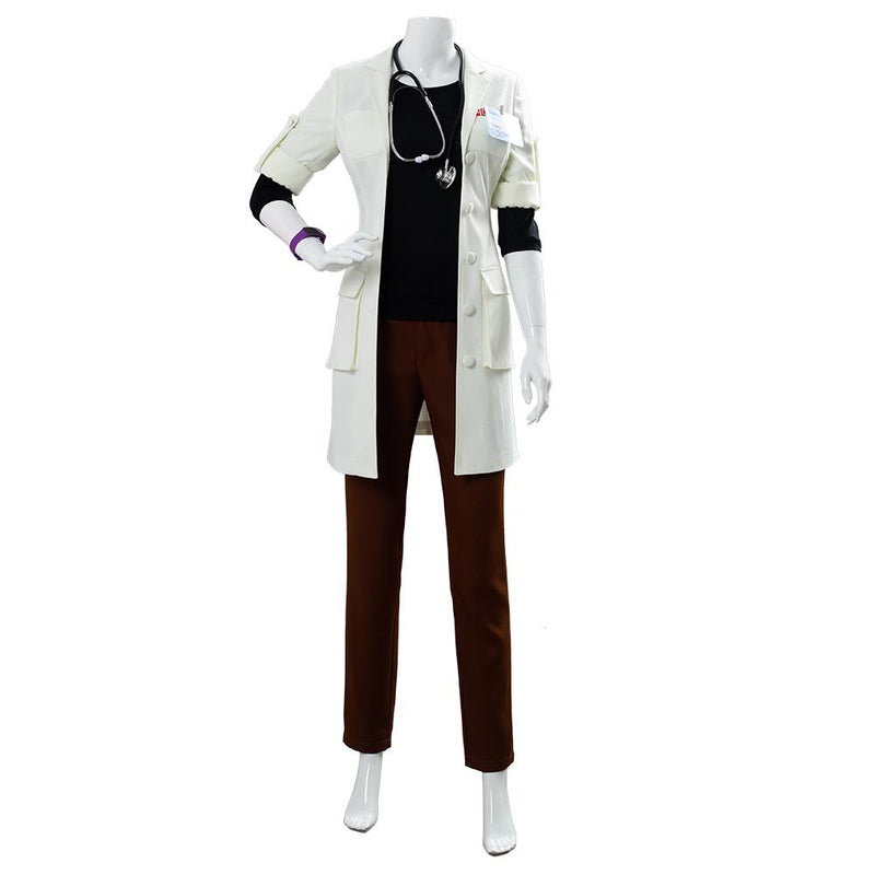 OW Overwatch Mercy Angela Dr. Ziegler Skin Uniform Cosplay Costume