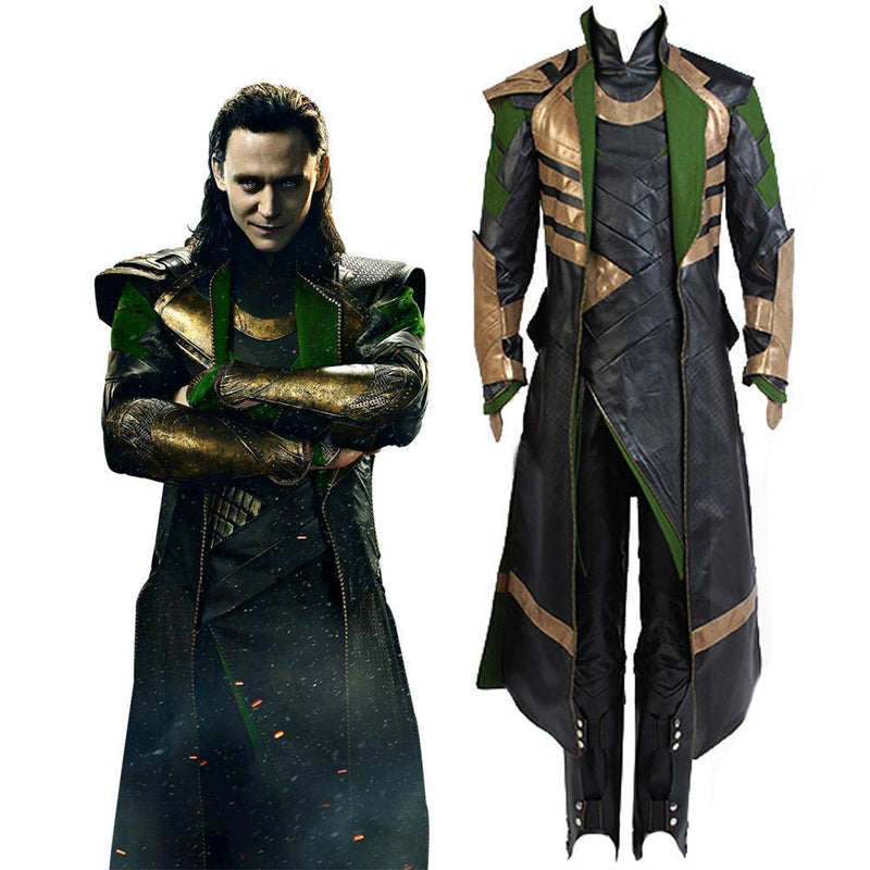 Thor The Dark World Loki Whole Set Cosplay Costume