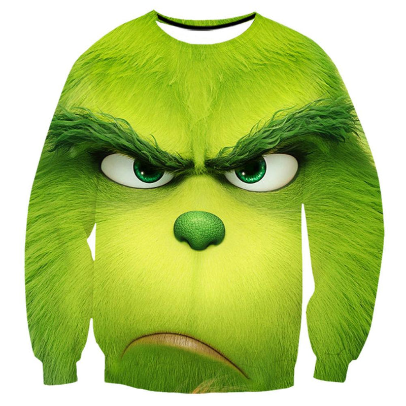 Grinch Sweatshirt - The Grinch Pullover Sweater CSSG006