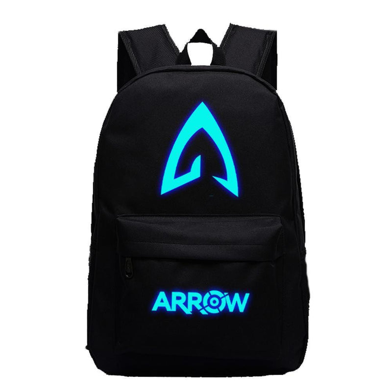 DC Comic The Green Arrow Hooded Vigilante Luminous Backpack 19X12'' CSSO112