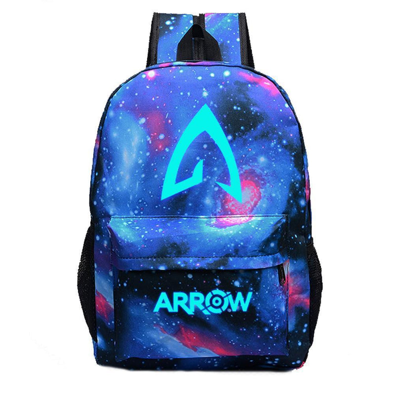 DC Comic The Green Arrow Hooded Vigilante Luminous Backpack 19X12'' CSSO112
