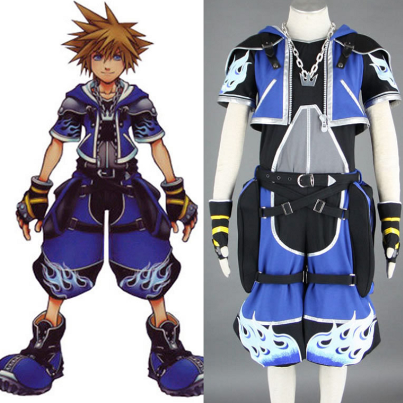 Kingdom Hearts Sora Cosplay Costume COT006