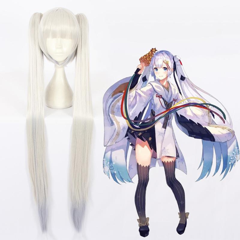 Cosplay Wig - Hatsune Miku-Snow Miku