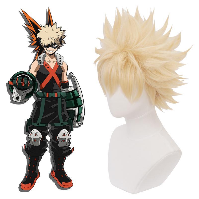 Cosplay Wig - My Hero Academia-Bakugou Katsuki