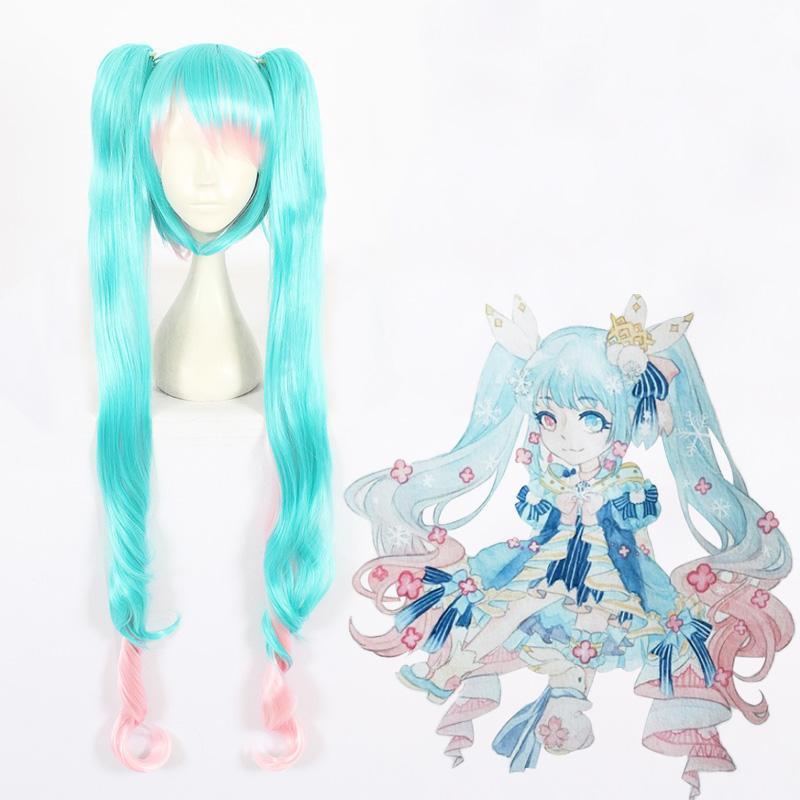 Cosplay Wig - Vocaloid-Snow Miku 2019