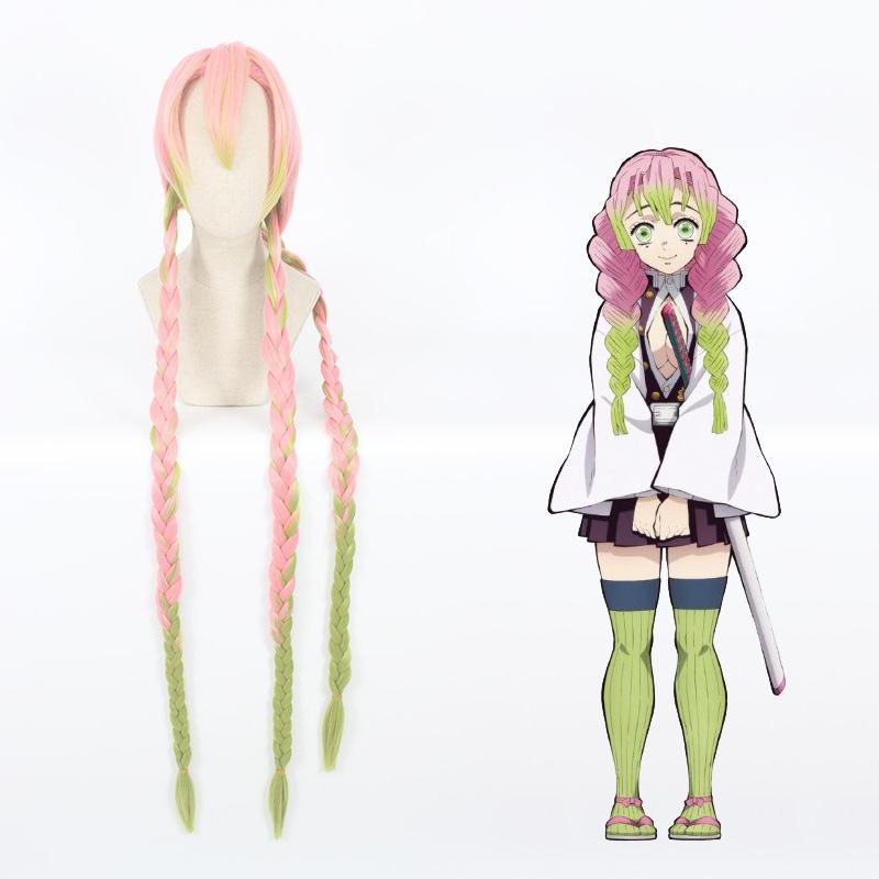 Cosplay Wig - Demon Slayer-Kanroji Mitsuri
