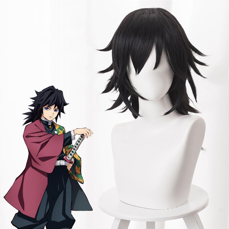 Cosplay Wig - Demon Slayer-Tomioka Giyuu