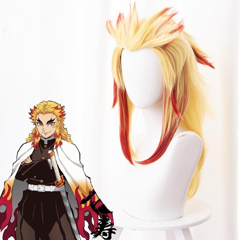 Cosplay Wig - Demon Slayer-Rengoku Kyoujurou