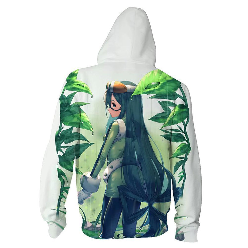 My Hero Academia Anime Cosplay Costume Sweatshirt Zip Up Hoodie CSP120