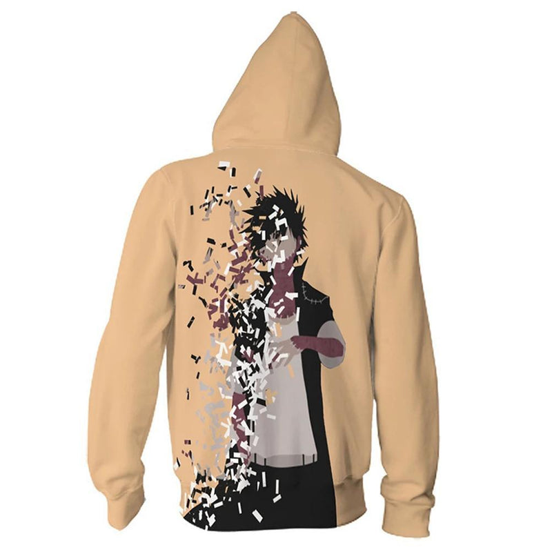 My Hero Academia Anime Cosplay Costume Sweatshirt Zip Up Hoodie CSP121