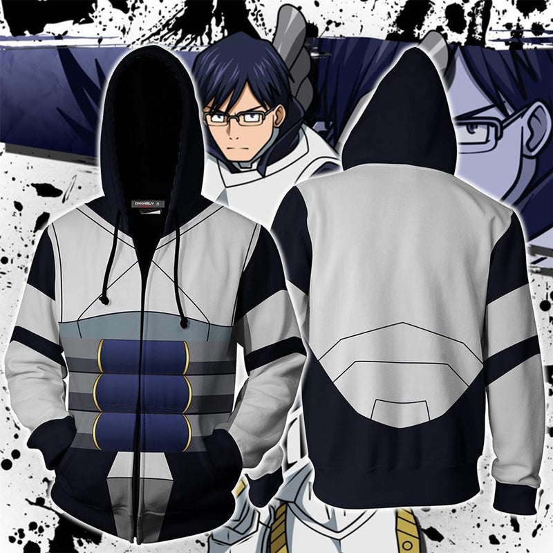 My Hero Academia Anime Cosplay Costume Sweatshirt Zip Up Hoodie CSP124