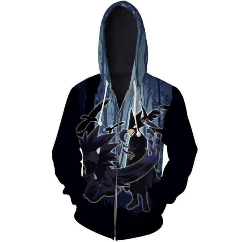 My Hero Academia Anime Cosplay Costume Sweatshirt Zip Up Hoodie CSP125