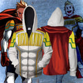 My Hero Academia Anime Cosplay Costume Sweatshirt Zip Up Hoodie CSP126
