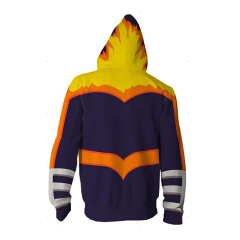 My Hero Academia Anime Cosplay Costume Sweatshirt Zip Up Hoodie CSP127