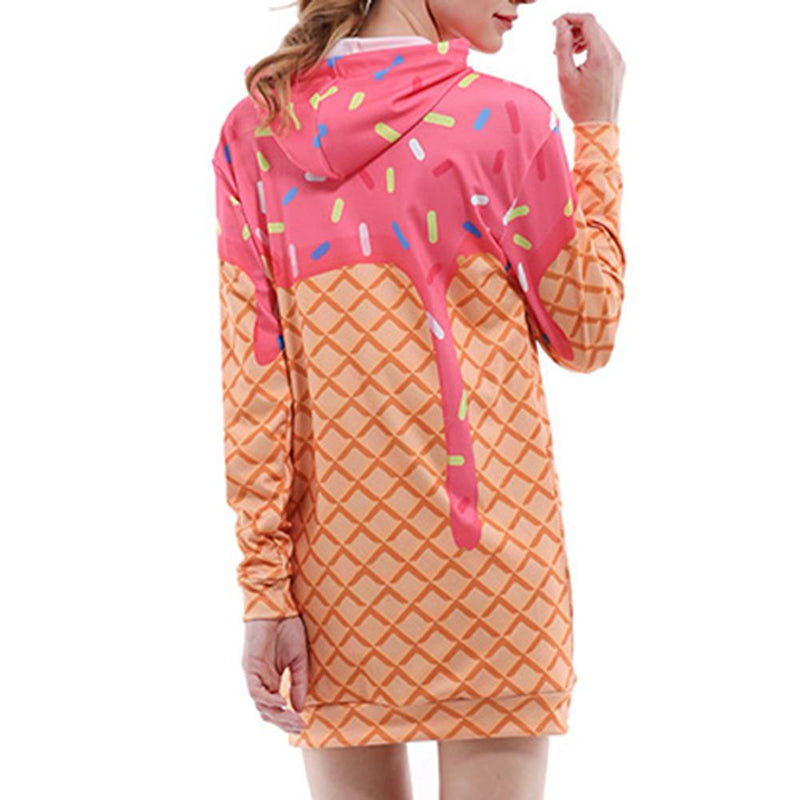 Doughnut Hoodie Dress