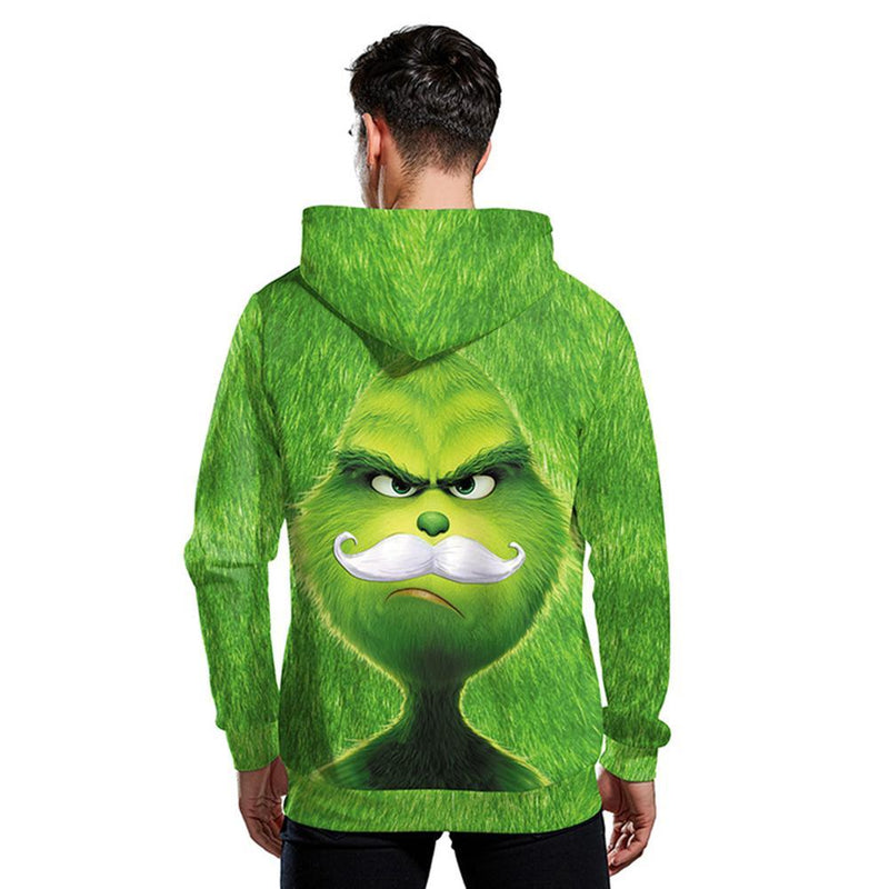 Grinch Hoodie - The Grinch Pullover Hooded Sweatshirt CSSG014
