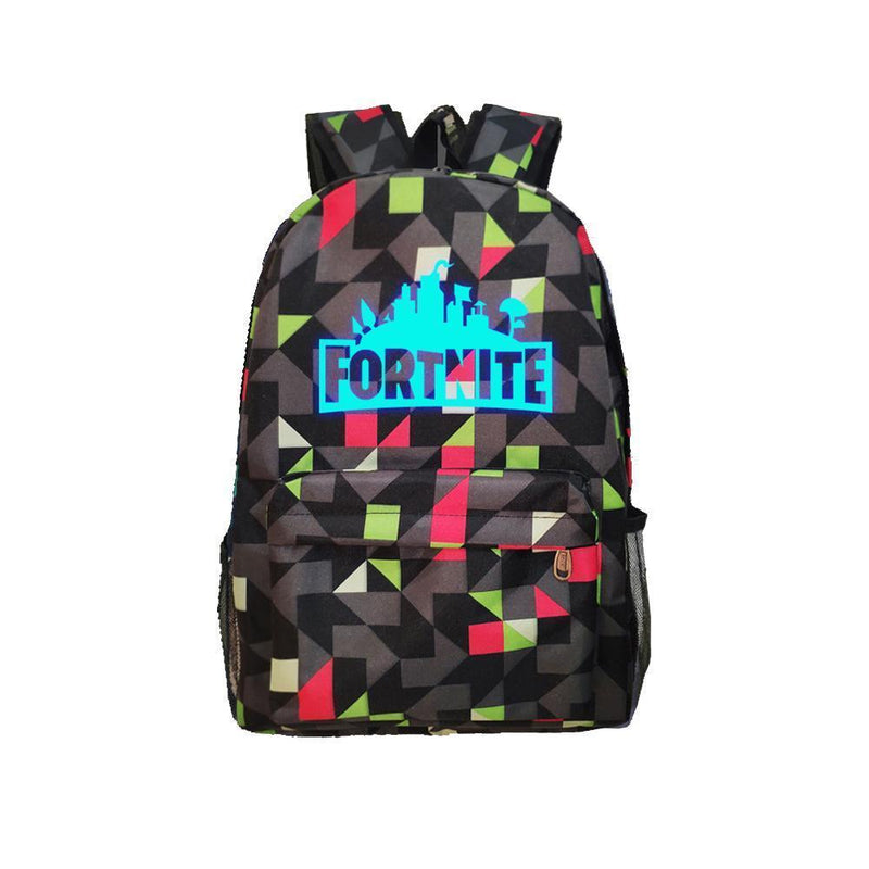 Game Fortnite 17" Canvas Luminous Bag Backpack CSSO089