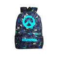 Game Overwatch 17" Canvas Luminous Bag Backpack CSSO130