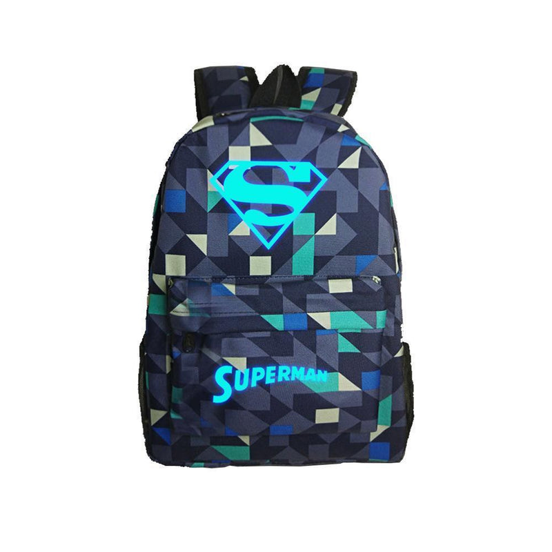 DC Comic Super Hero Superman Luminous 17" Computer Backpack CSSO115