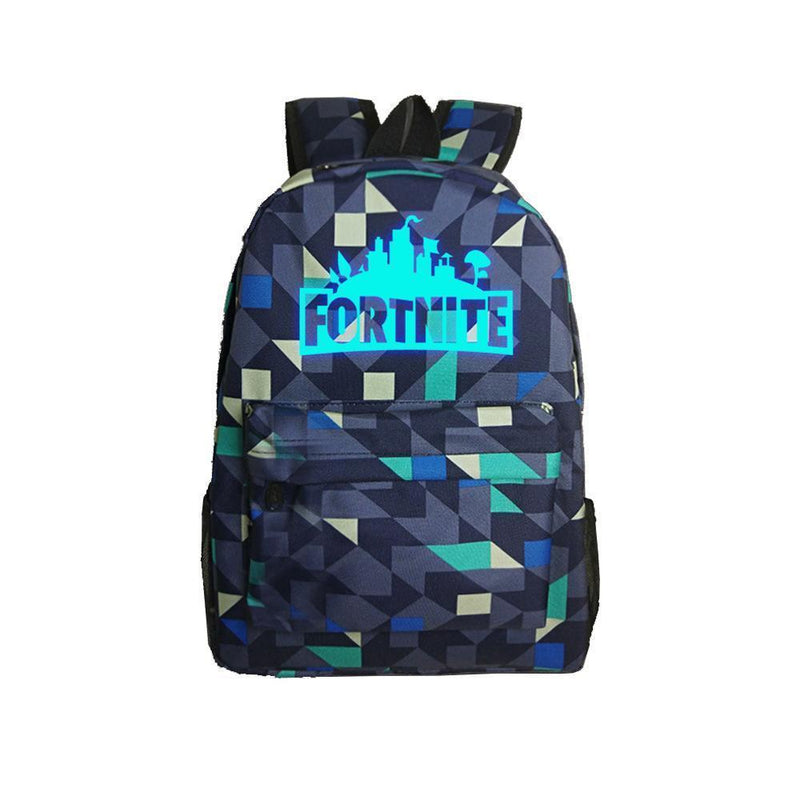 Game Fortnite 17" Canvas Luminous Bag Backpack CSSO089