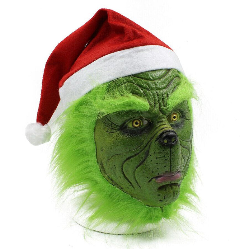 The Grinch Costume Suit Father Christmas Cosplay