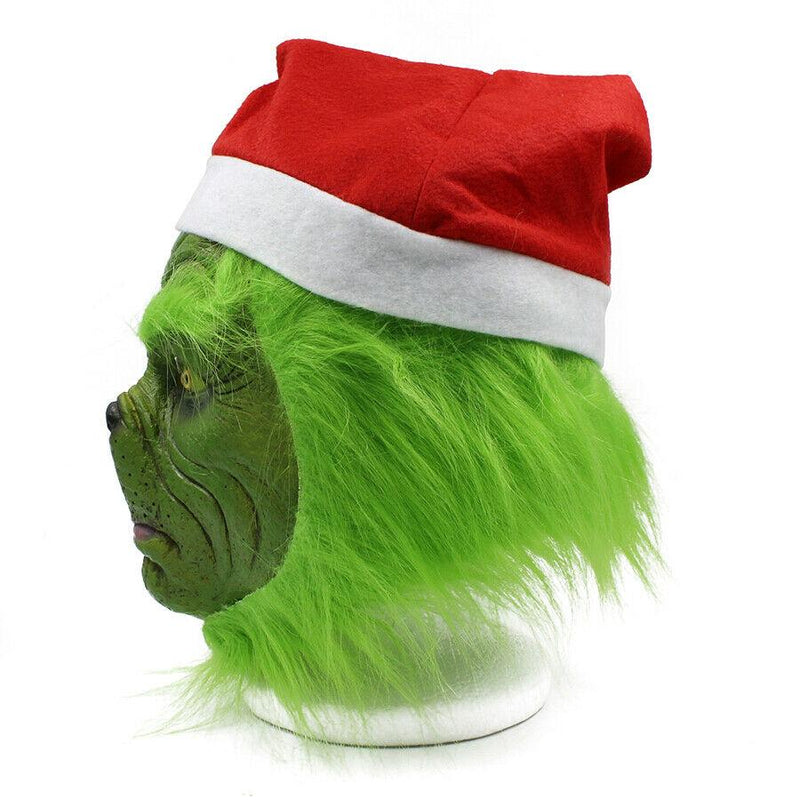 The Grinch Costume Suit Father Christmas Cosplay