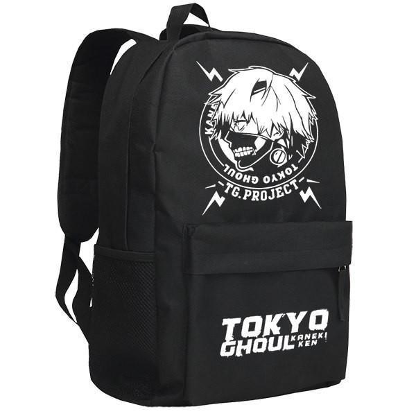 Tokyo Ghoul Kaneki Ken Black Backpack Knapsack Bag CSSO146