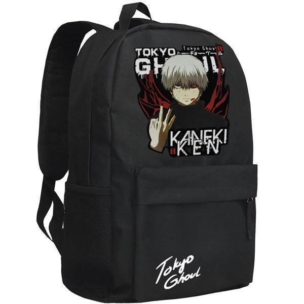 Tokyo Ghoul Kaneki Ken Black Backpack Knapsack Bag CSSO146