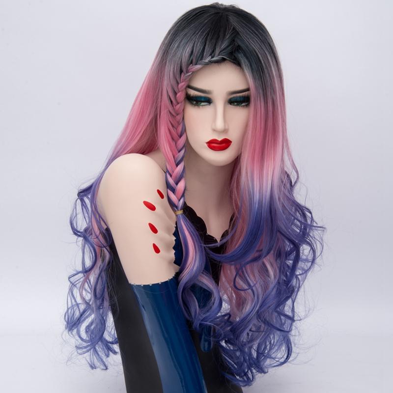 Lolita Wig - Tri Color Waterfall Braid