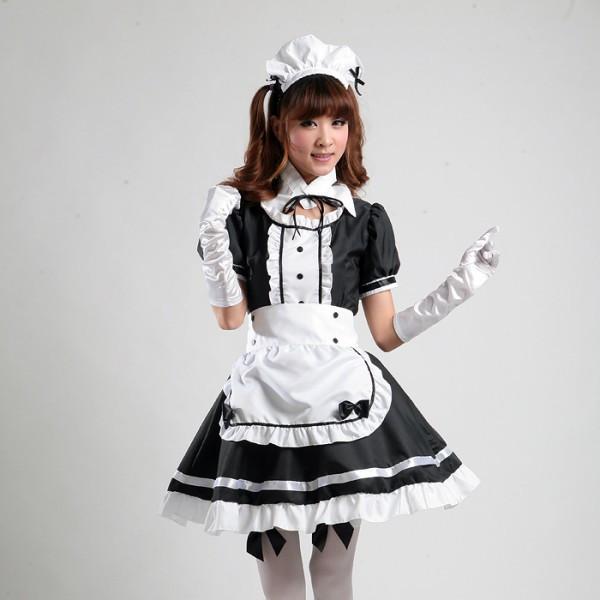 Maid Waitress Costumes - MS001