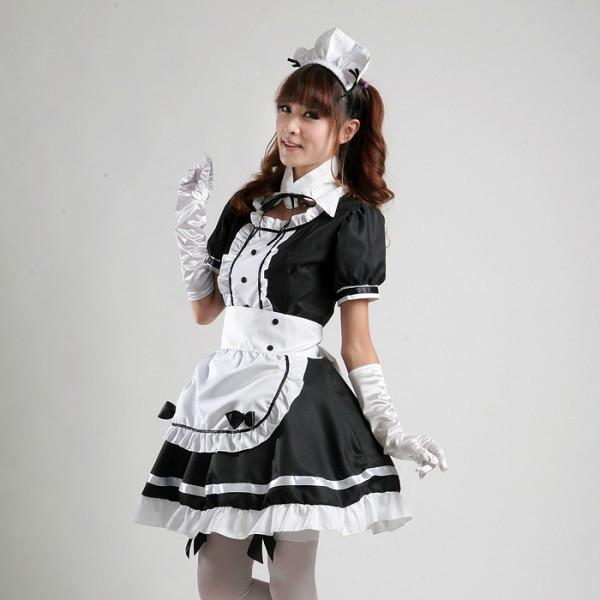 Maid Waitress Costumes - MS001