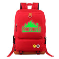 Game Fortnite 17" Canvas Student Backpack - Green Luminous CSSO099