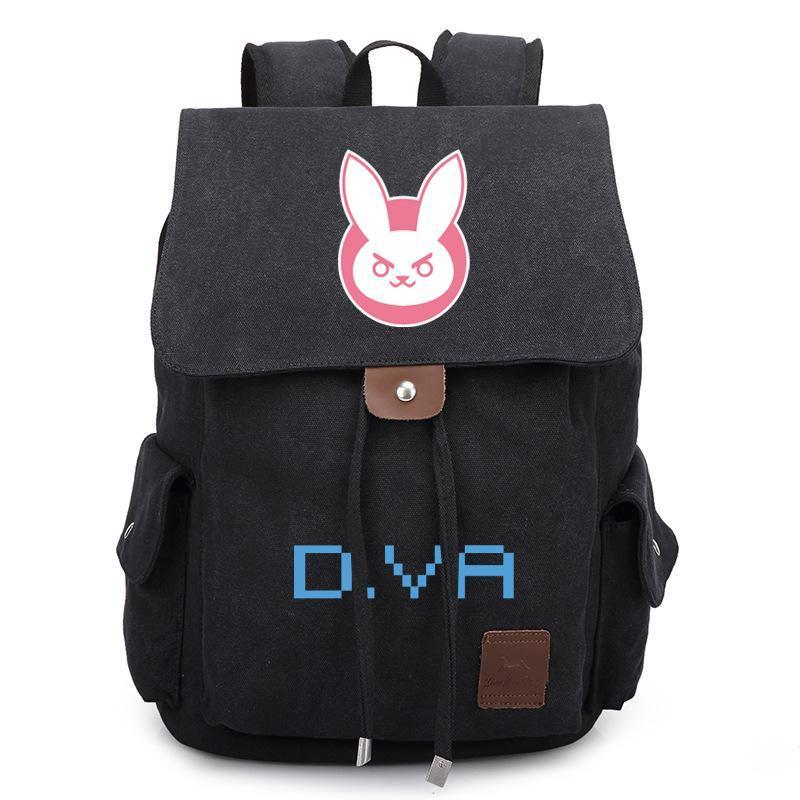 Game Overwatch Casual Canvas Backpack CSSO132