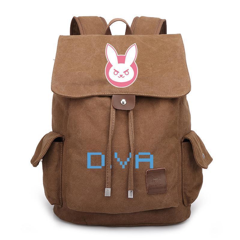 Game Overwatch Casual Canvas Backpack CSSO132